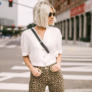 Dressed in Lala Cropped Blouse